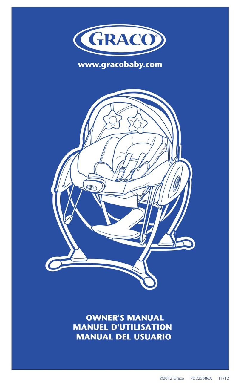 Graco Baby Swing User manual Graco Baby Swing User manual