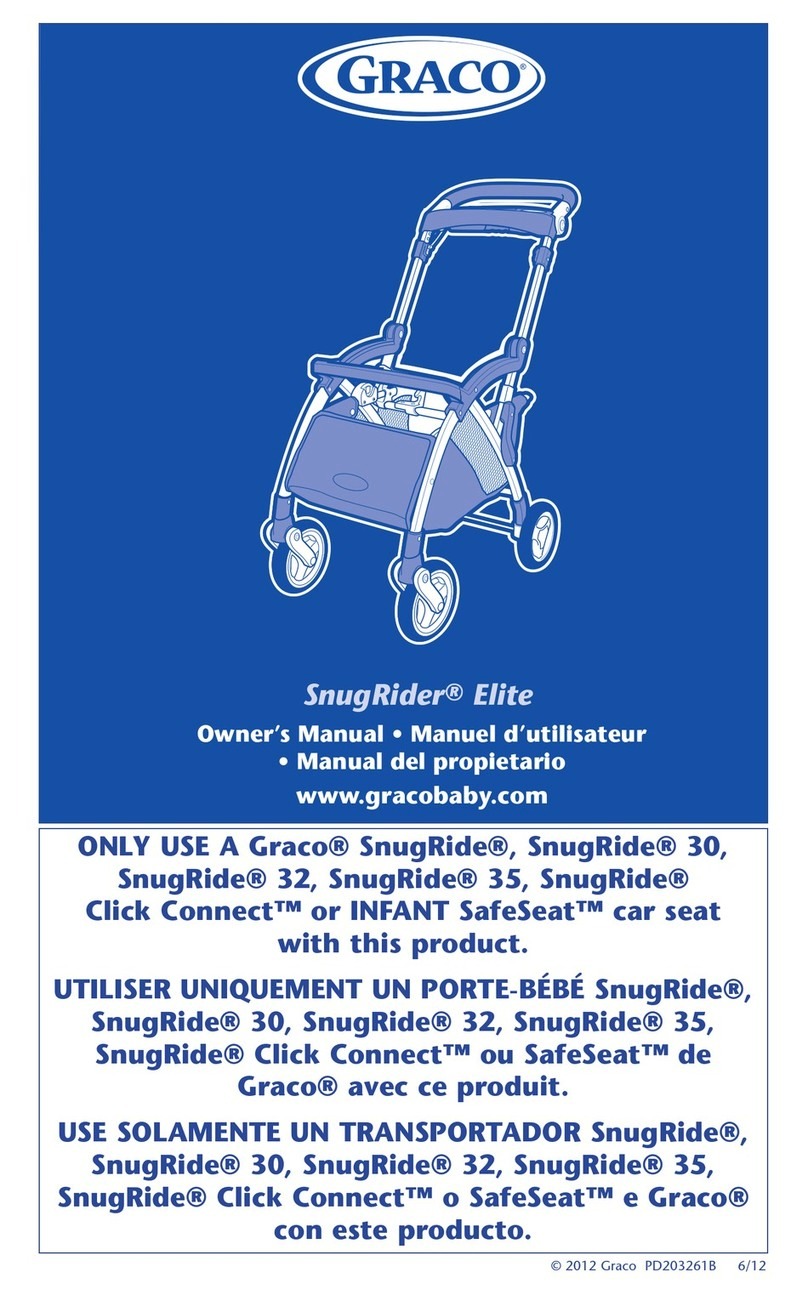 Graco SnugRider Elite User manual Graco SnugRider Elite User manual
