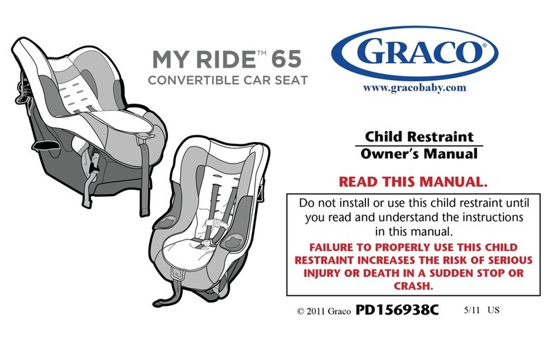 Graco Child Restraint User manual Graco Child Restraint User manual
