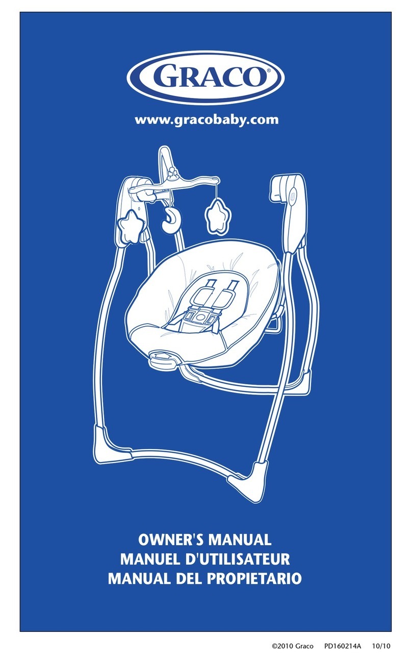 Graco Baby Swing User manual Graco Baby Swing User manual