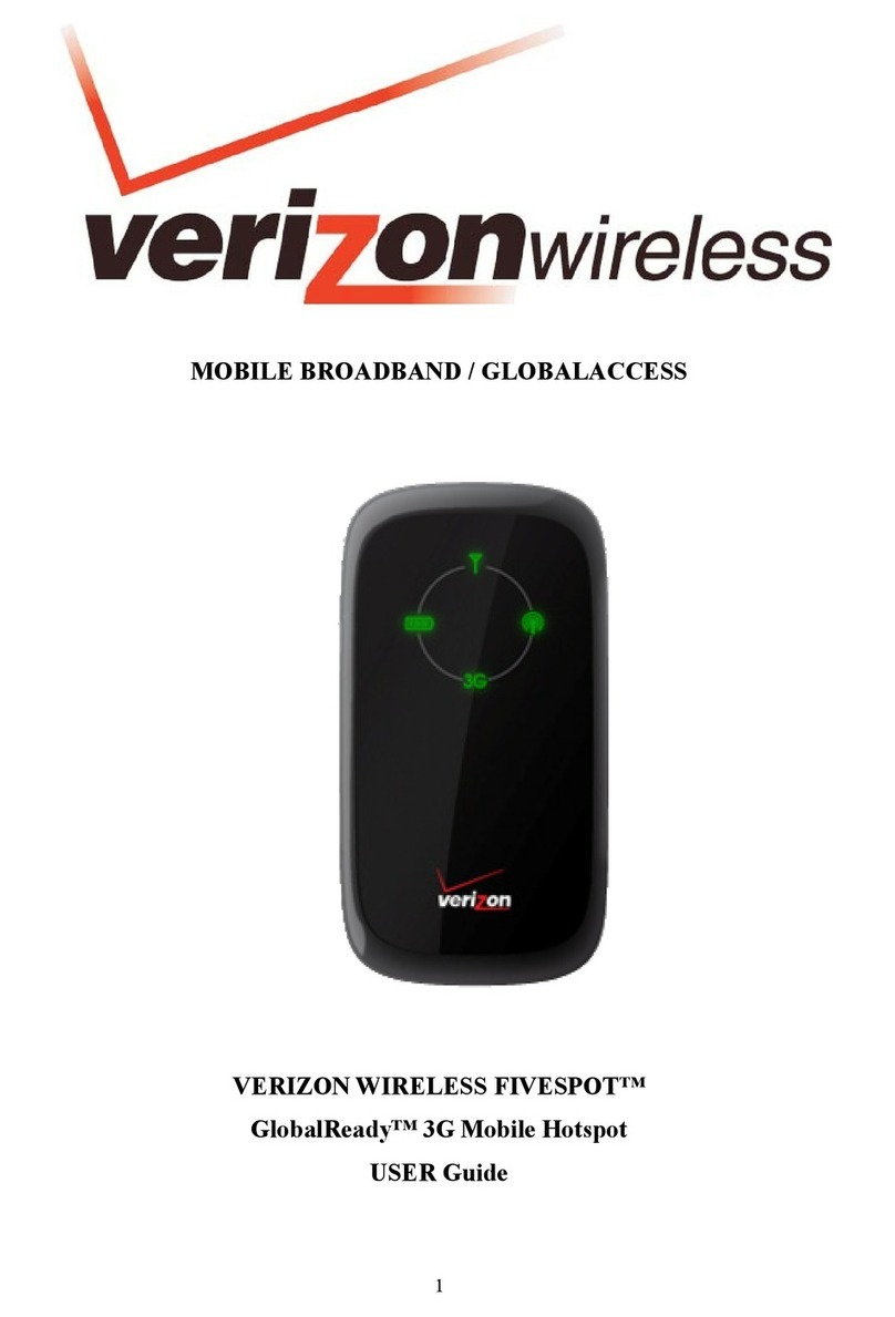 Verizon Wireless Fivespot User manual