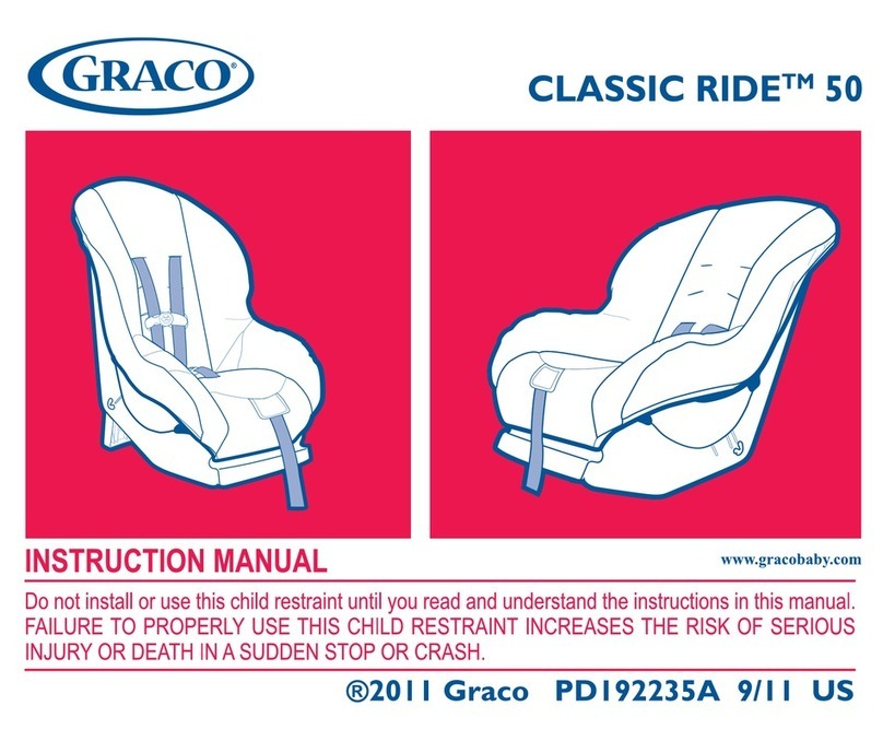 Graco CLASSIC RIDE 50 instruction manual