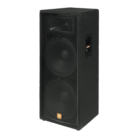 JBL JRX125 Technical manual
