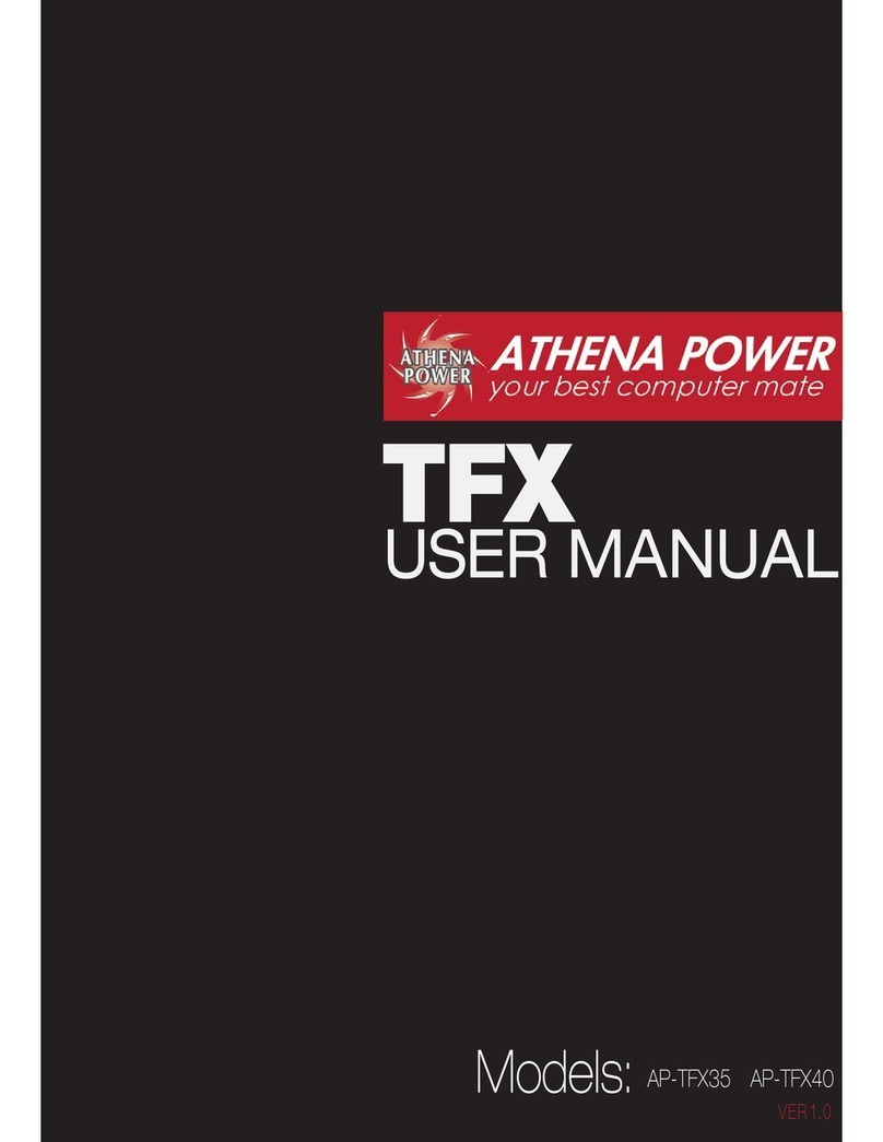 Athena Power AP-TFX35 user manual