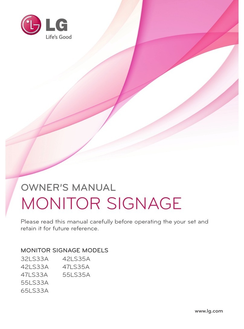 LG 32LS33A owner's manual