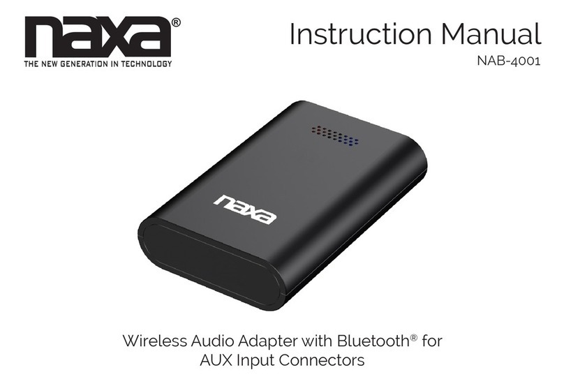 Naxa NAB-4001 instruction manual