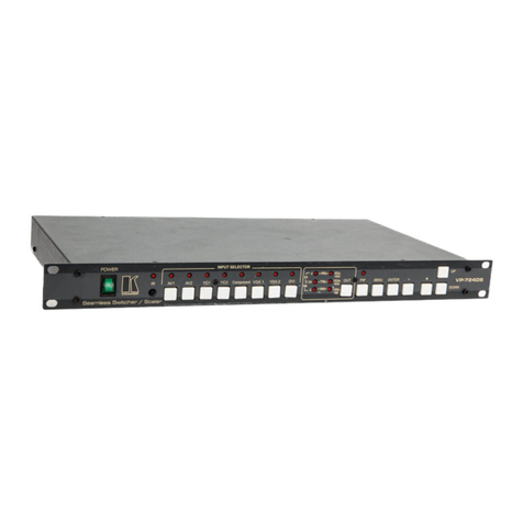 Kramer VP-724DS User manual Kramer VP-724DS User manual