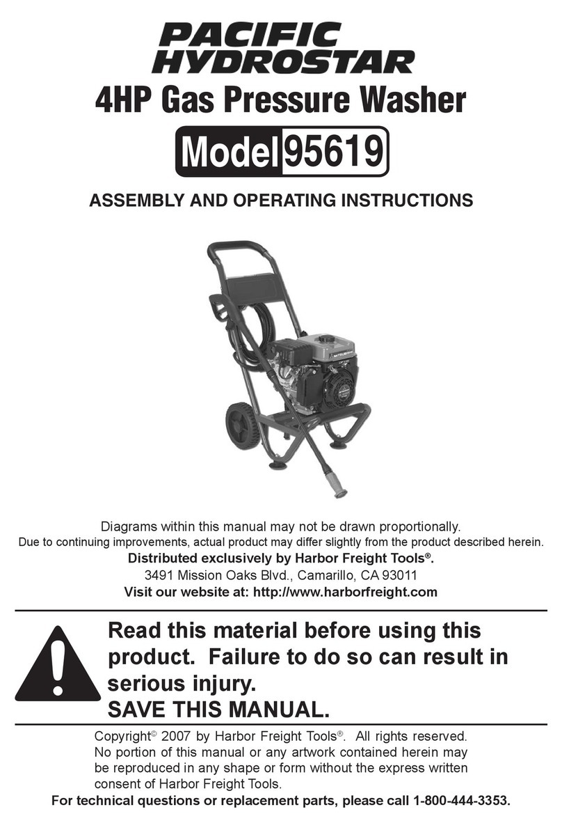 Pacific hydrostar 95619 Assembly and operating instructions