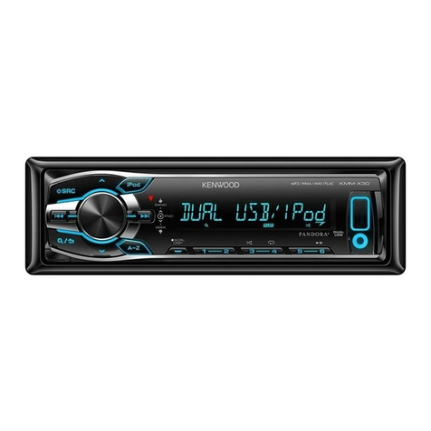 Kenwood KMM-X30 User manual