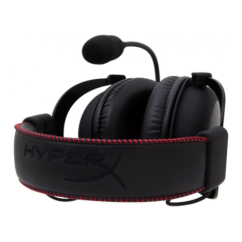 HyperX KHX-H3CL/WR User manual