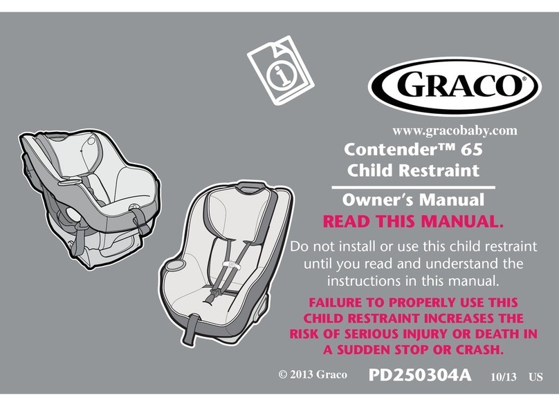 Graco Child Restraint owner's manual
