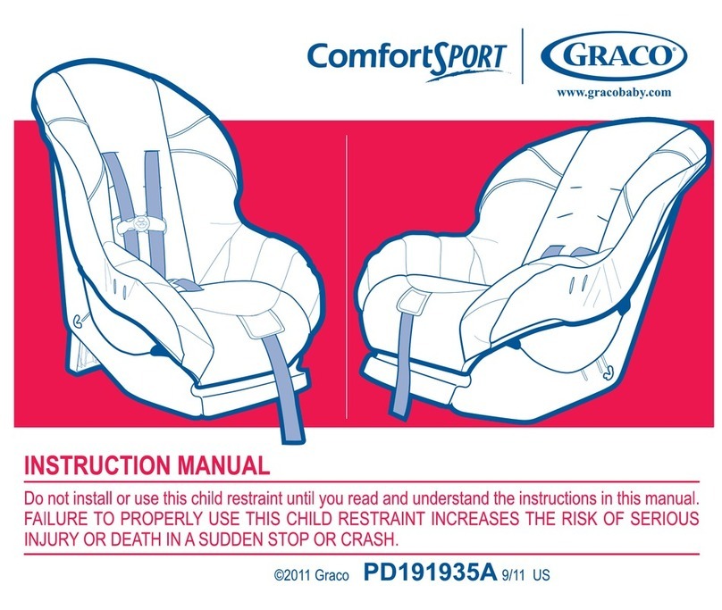 Graco Comfort Sport instruction manual