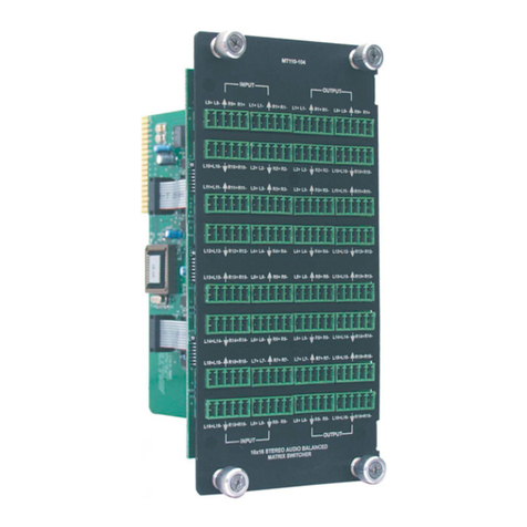 Altinex MT110-104 User manual