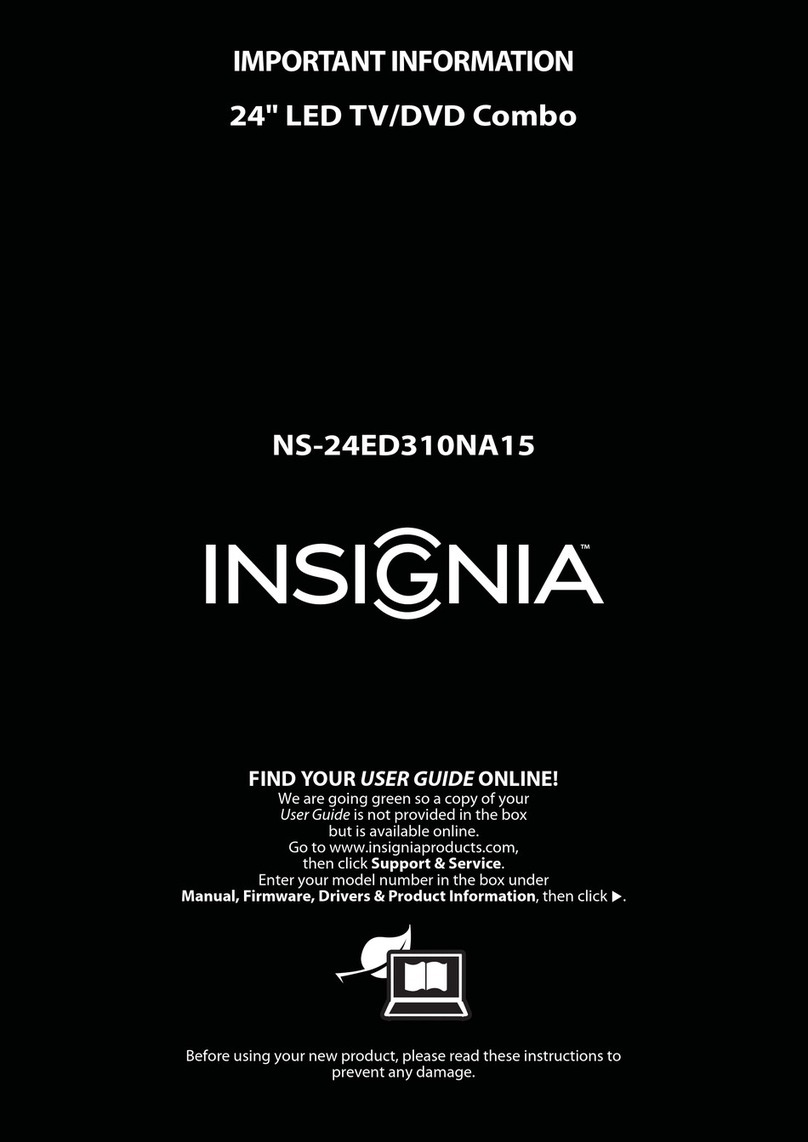 Insignia NS-24ED310NA15 Important information