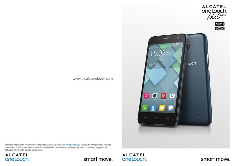 Alcatel ONE TOUCH 6012X User manual