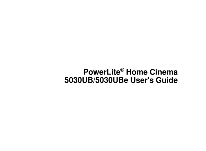 PowerLite 5030UB User manual PowerLite 5030UB User manual
