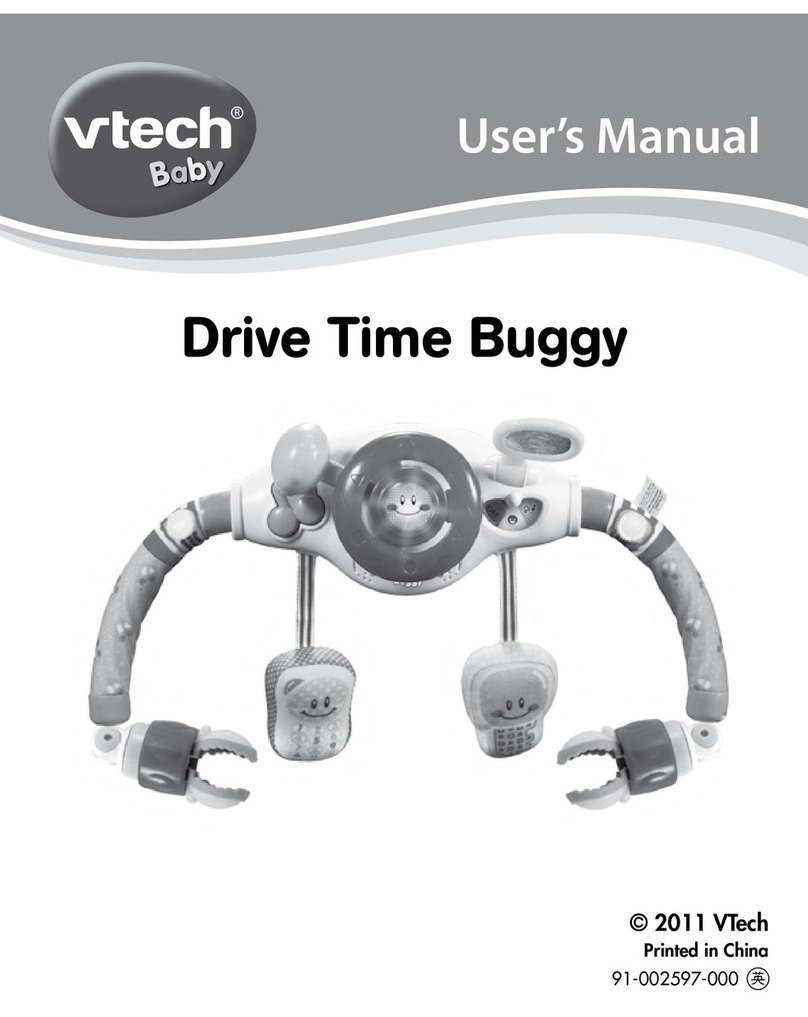 V-tech Drive Time Buggy user manual