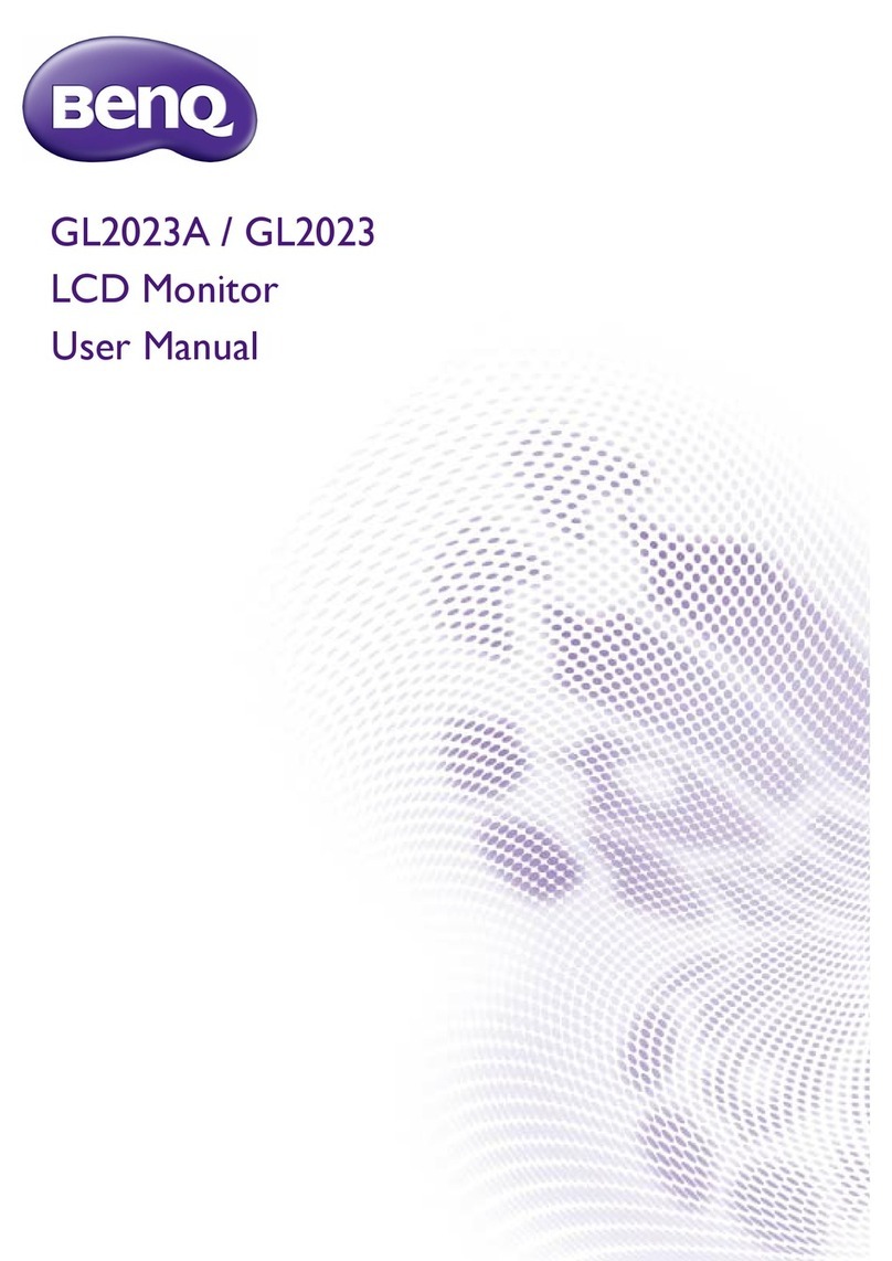 BenQ GL2023A User manual