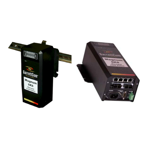 GarrettCom Magnum 6K8-Series Hardware installation and user's guide