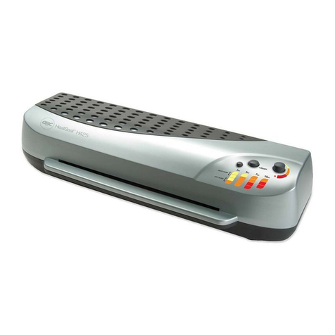 GBC HeatSeal H425 User manual GBC HeatSeal H425 User manual
