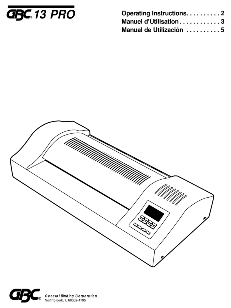 GBC 13 PRO User manual