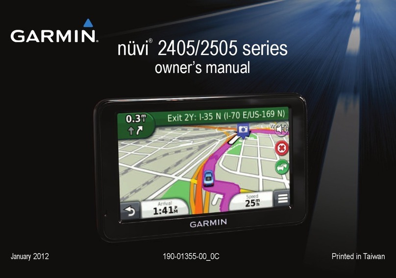 Garmin nuvi 2405 series owner's manual