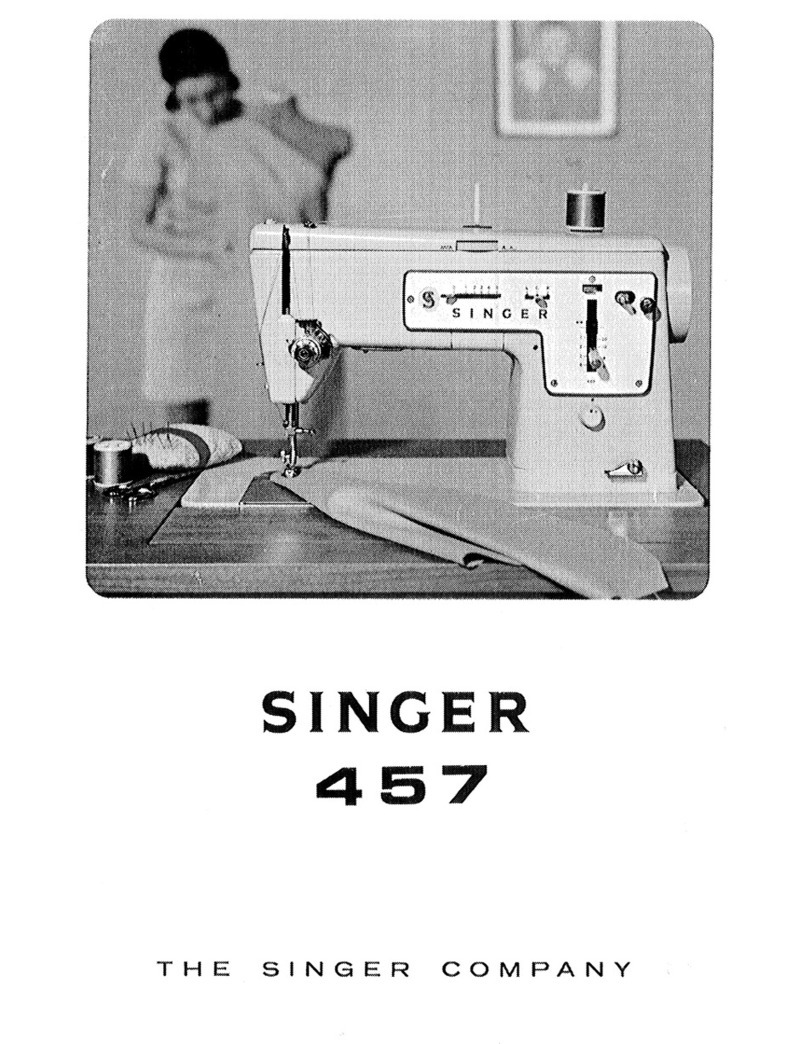 Singer Stylist 457 User manual