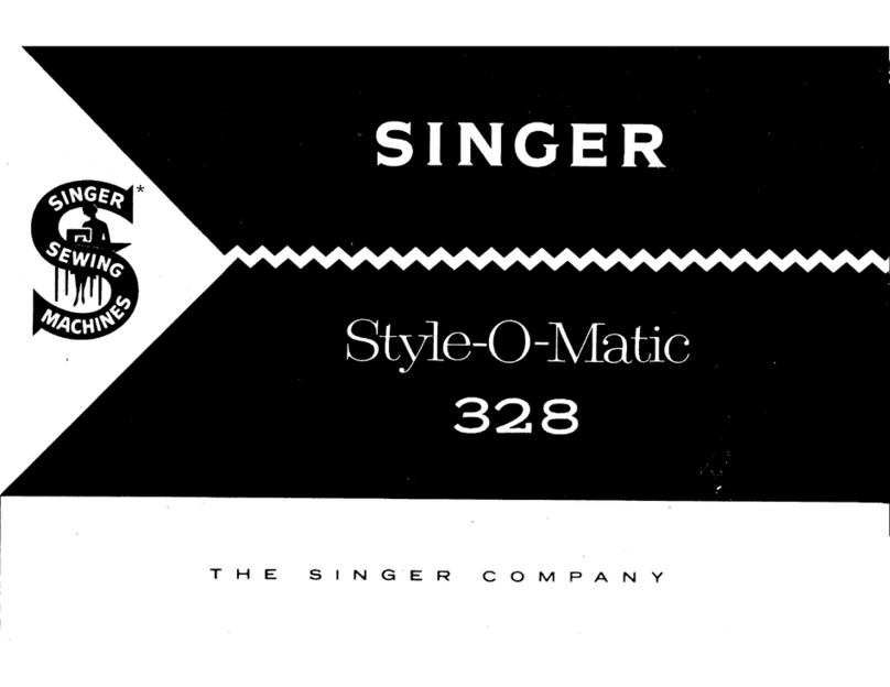 Singer Style-O-Matic 328 User manual Singer Style-O-Matic 328 User manual