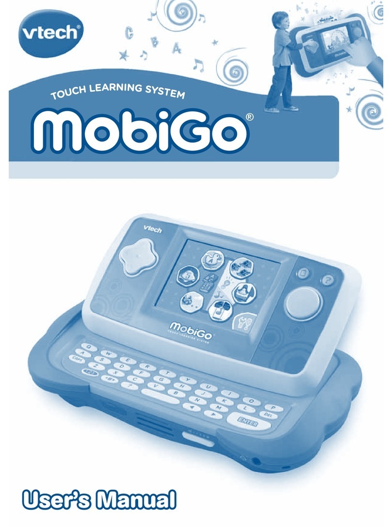 V-tech MobiGo  Game Storage User manual