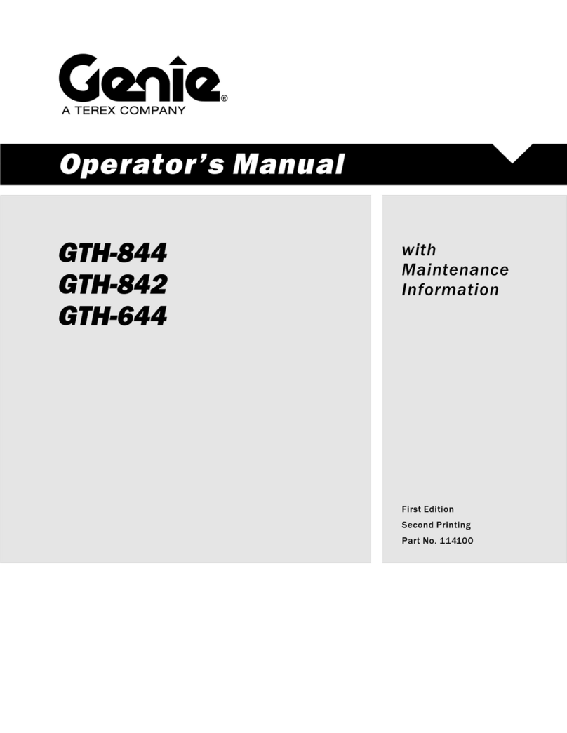 Genie GTH-644 Operator's manual