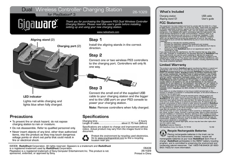 Gigaware 26-1029 quick guide