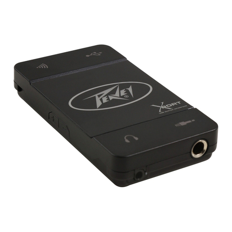 Peavey Xport User manual