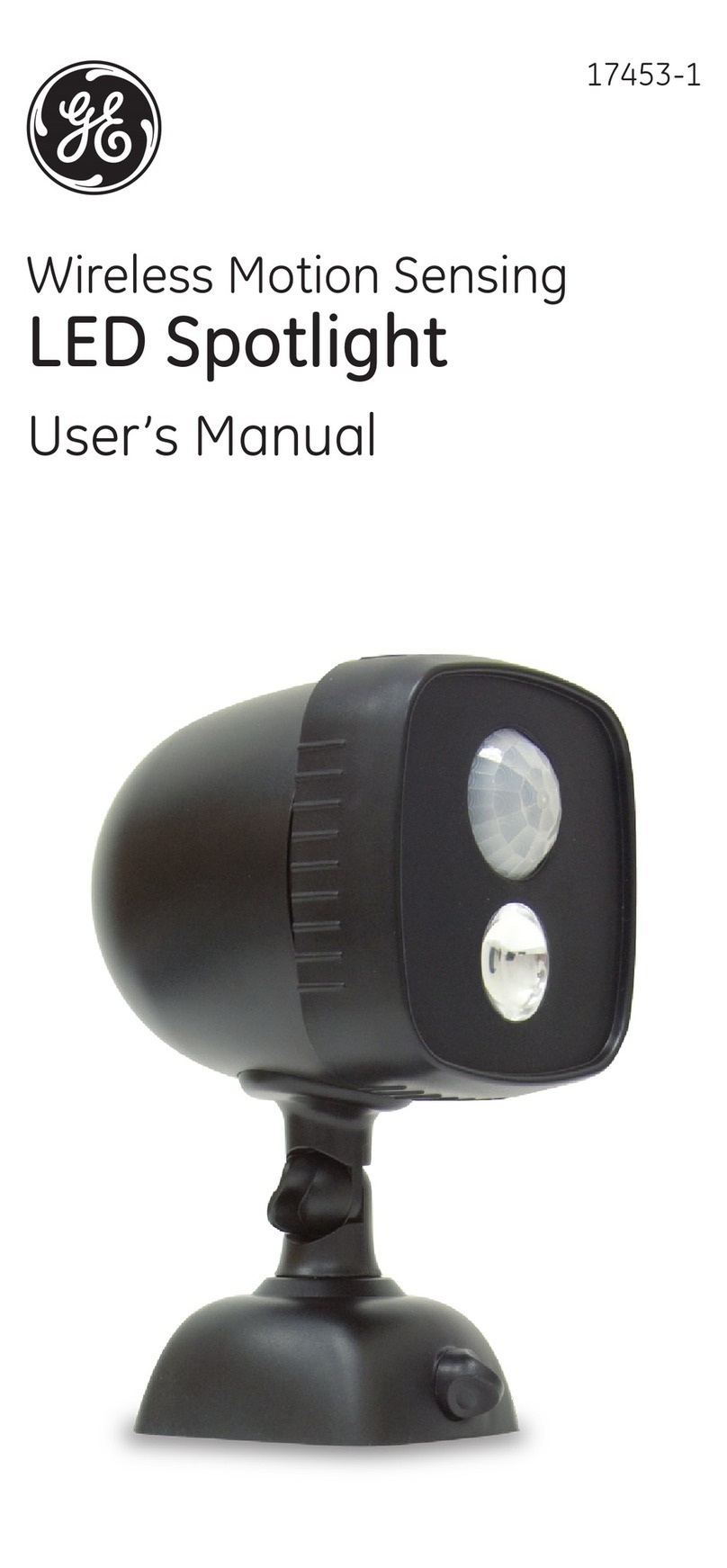 GE LED Spotlight user manual