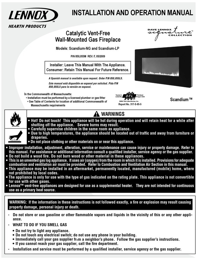 Lennox Scandium-NG User manual