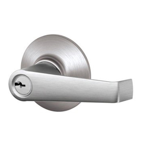 Schlage F-Series installation instructions