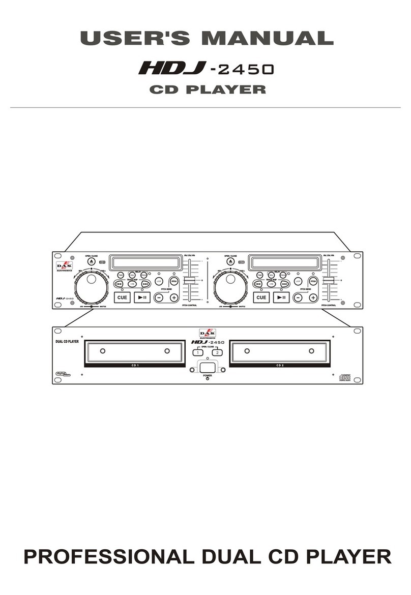 DAS HDJ-2450 user manual