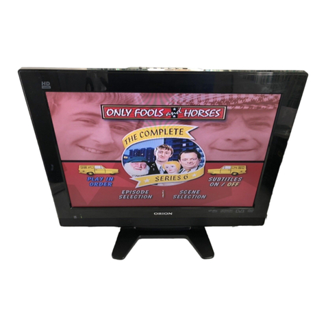 Orion TV19PL120DVD A instruction manual