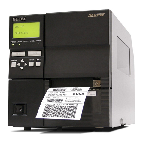 SATO GL 4xxe Series User manual