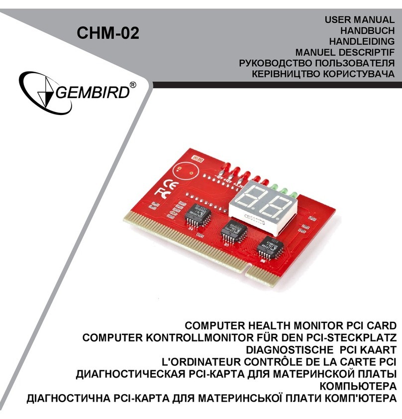 Gembird CHM-02 user manual