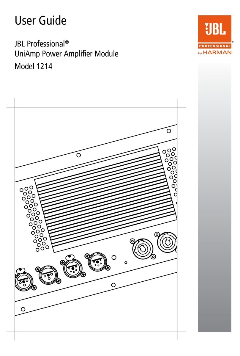 JBL 1214 User manual