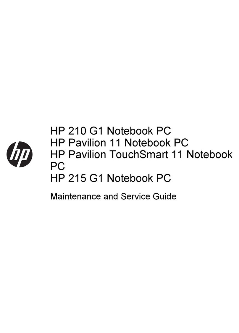 HP 210 G1 Manual