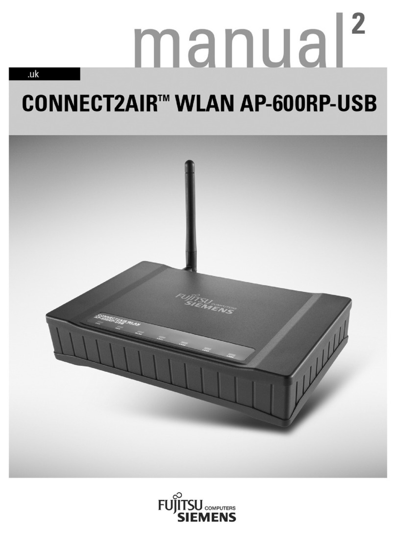 Fujitsu Siemens Computers CONNECT2AIR WLAN AP-600RP-USB User manual