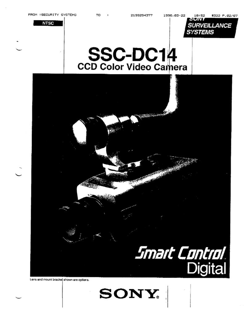 Sony SSC-DC14 User manual