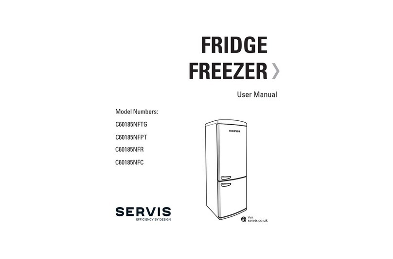 SERVIS C60185NFTG User manual SERVIS C60185NFTG User manual