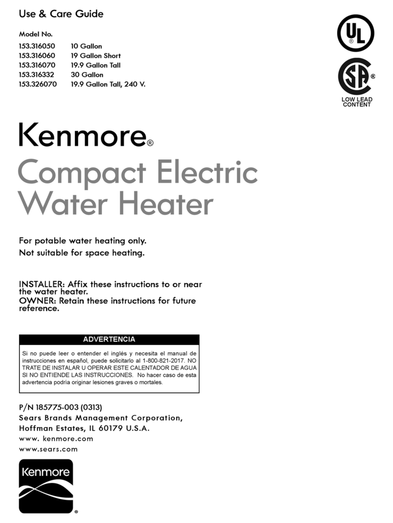 Kenmore 153.316050 Use & care guide