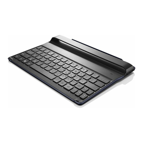 Lenovo Bluetooth Keyboard Cover for TAB A10 User manual Lenovo Bluetooth Keyboard Cover for TAB A10 User manual