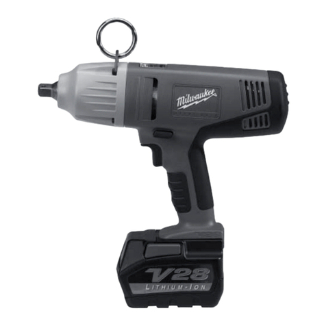 Milwaukee V28 Sawzall Operator's manual