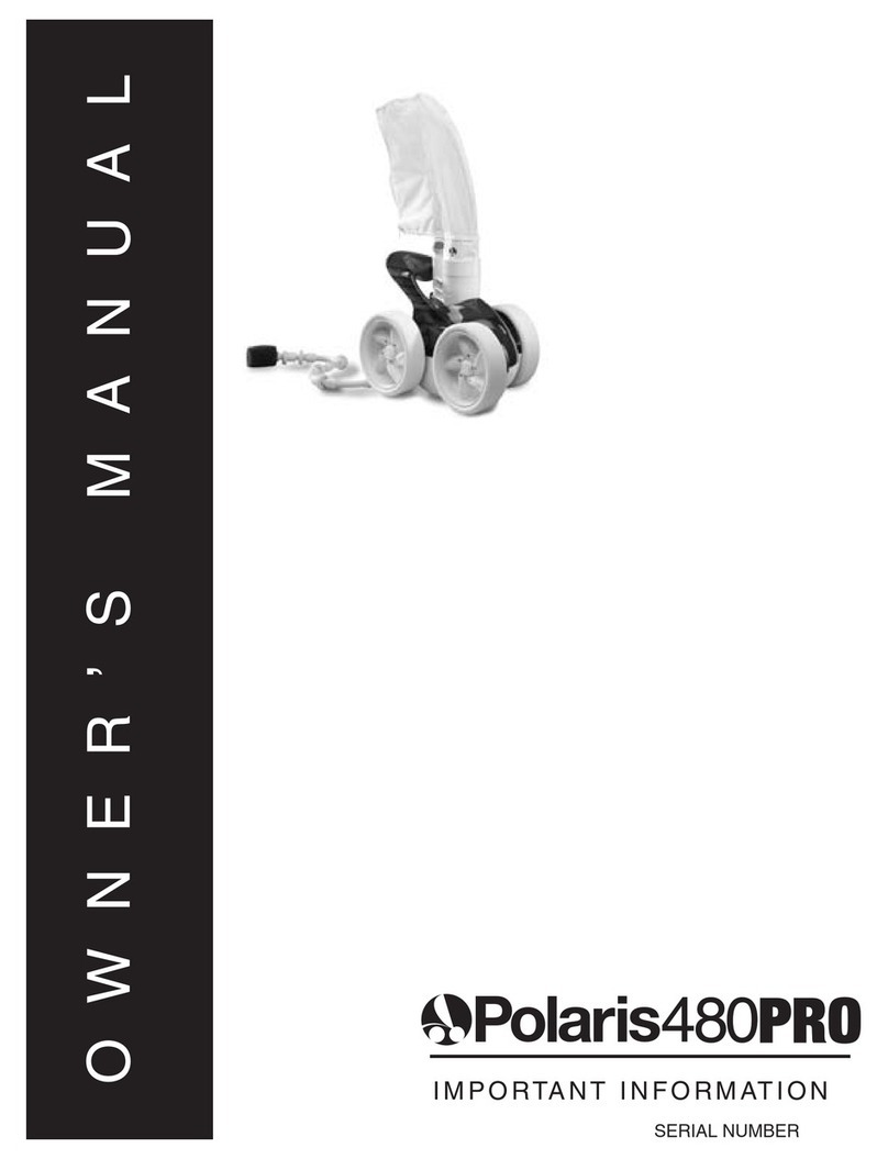 Polaris Vac-Sweep 480 PRO User manual