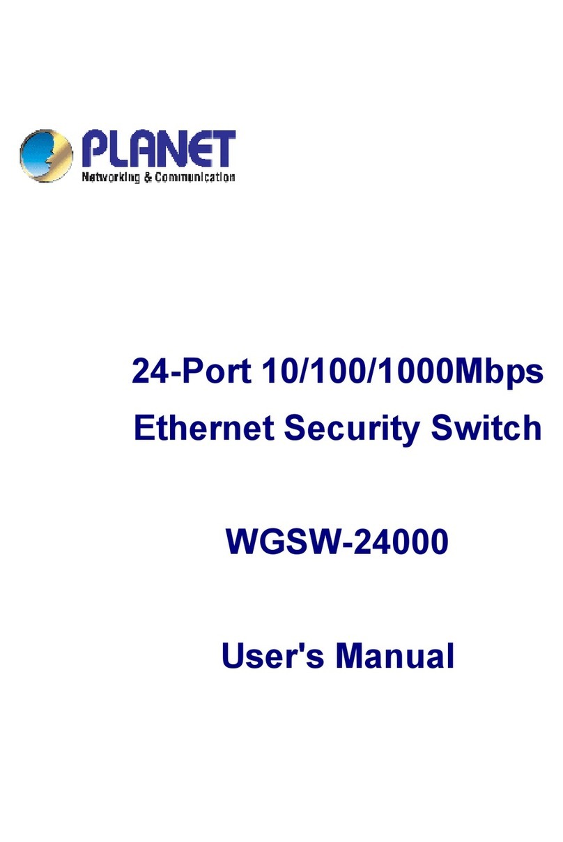 Planet WGSW-24000 User manual