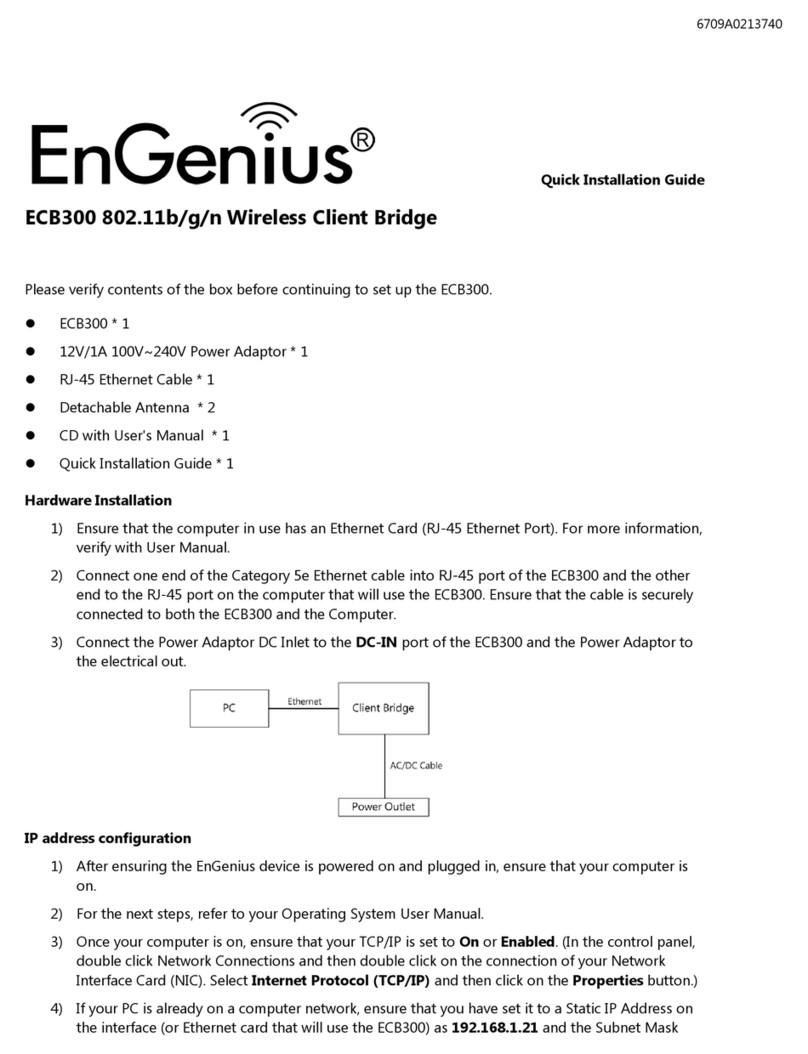 EnGenius ECB300 User manual